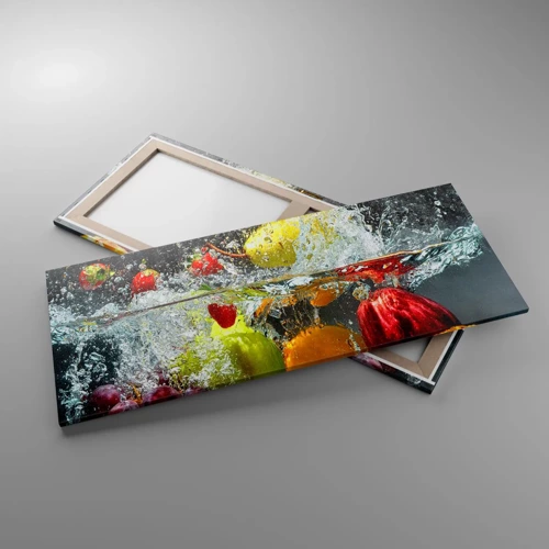 Canvas picture - Fruity Refreshment - 120x50 cm