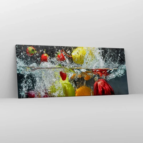 Canvas picture - Fruity Refreshment - 120x50 cm