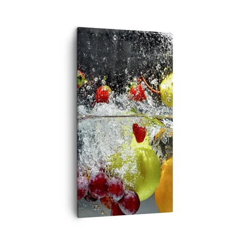 Canvas picture - Fruity Refreshment - 45x80 cm