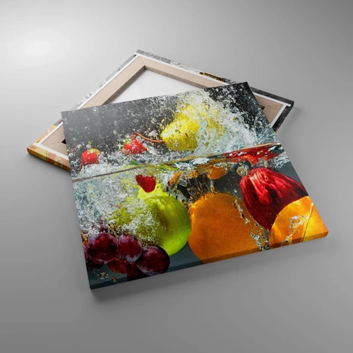 Canvas picture - Fruity Refreshment - 50x50 cm