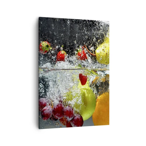 Canvas picture - Fruity Refreshment - 50x70 cm