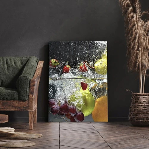 Canvas picture - Fruity Refreshment - 50x70 cm