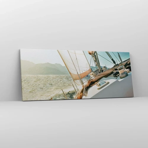 Canvas picture - Full Sail - 100x40 cm