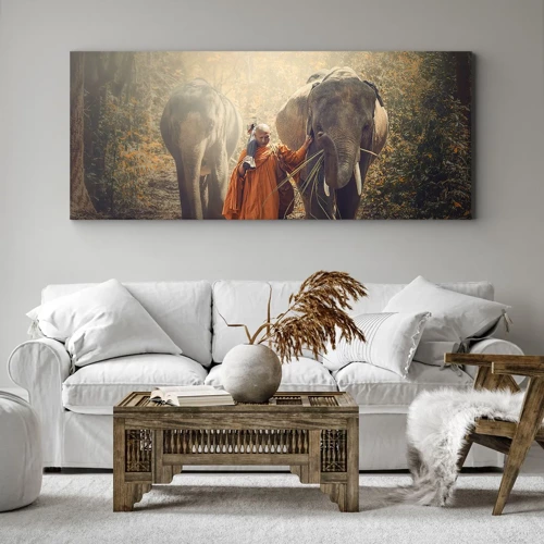 Canvas picture - Full Understanding - 100x40 cm