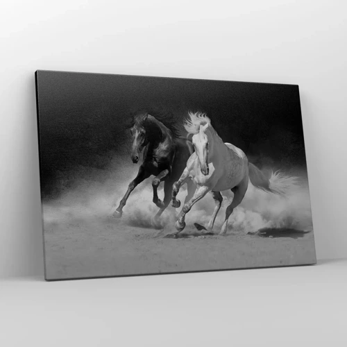 Canvas picture - Gallop of Freedom - 120x80 cm