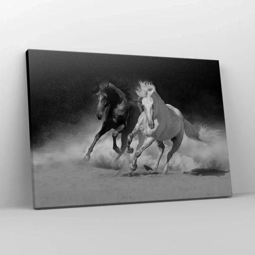 Canvas picture - Gallop of Freedom - 70x50 cm