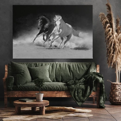 Canvas picture - Gallop of Freedom - 70x50 cm