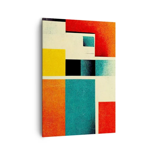 Canvas picture - Geometric Abstract - Good Energy - 70x100 cm