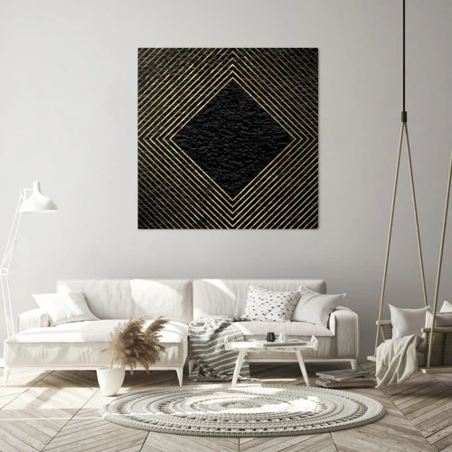 Canvas picture - Geometry Glamour Style - 30x30 cm