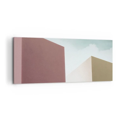 Canvas picture - Geometry of a Sunny summer - 100x40 cm