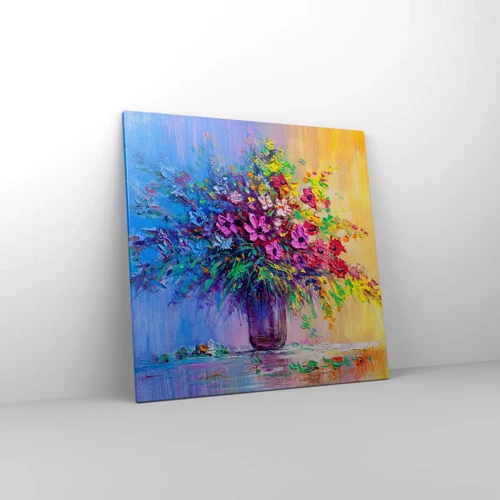 Canvas picture - Gift from Summer Meadow - 70x70 cm