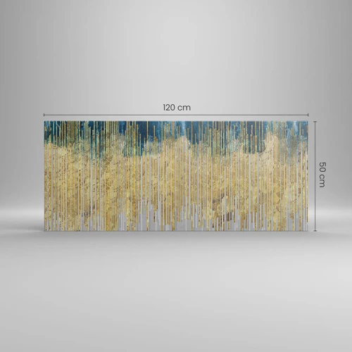 Canvas picture - Glided Border - 120x50 cm