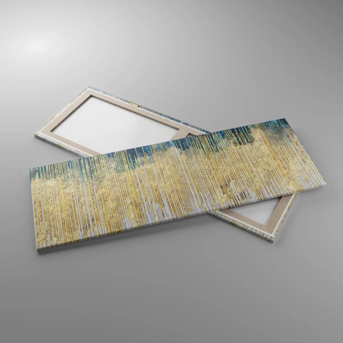 Canvas picture - Glided Border - 140x50 cm