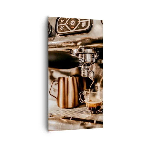 Canvas picture - Glow of a Coffee - 65x120 cm