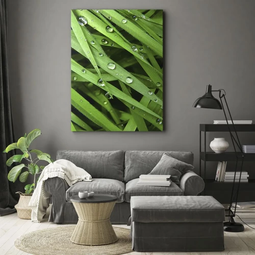 Canvas picture - Go Grren - 50x70 cm