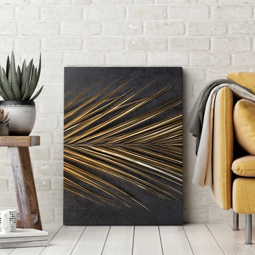 Canvas picture - Gold of the Tropics - 45x80 cm