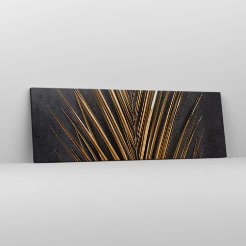 Canvas picture - Gold of the Tropics - 90x30 cm