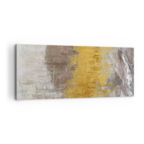 Canvas picture - Golden Blast - 100x40 cm