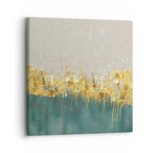 Canvas picture - Golden Border - 30x30 cm