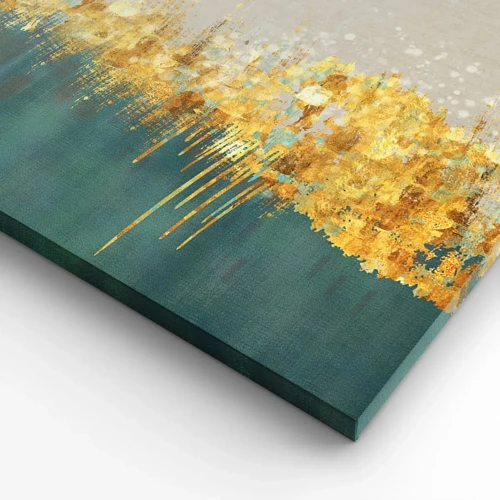 Canvas picture - Golden Border - 65x120 cm