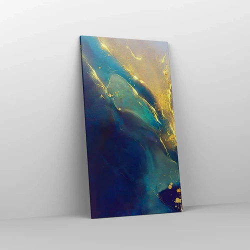 Canvas picture - Golden Flood - 55x100 cm