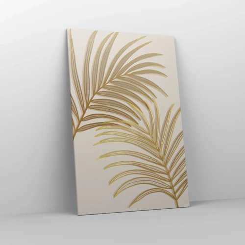 Canvas picture - Golden Palm! - 80x120 cm