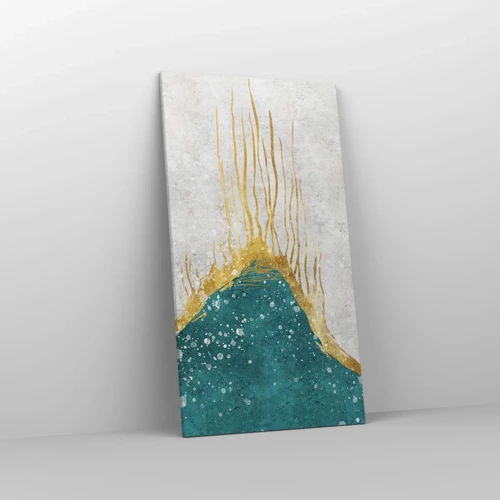 Canvas picture - Golden Tide - 55x100 cm