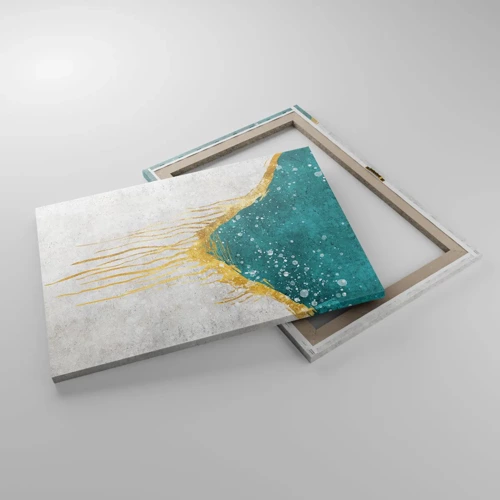 Canvas picture - Golden Tide - 70x50 cm