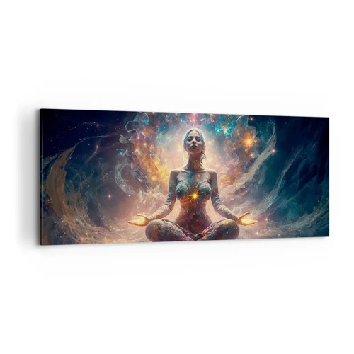 Canvas picture - Good Energy Flow - 120x50 cm