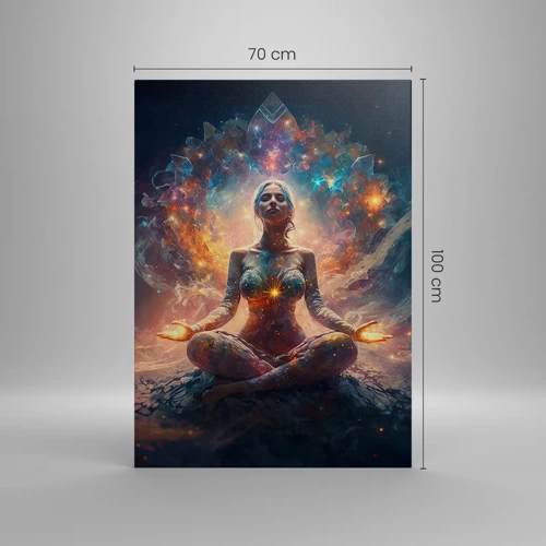 Canvas picture - Good Energy Flow - 70x100 cm