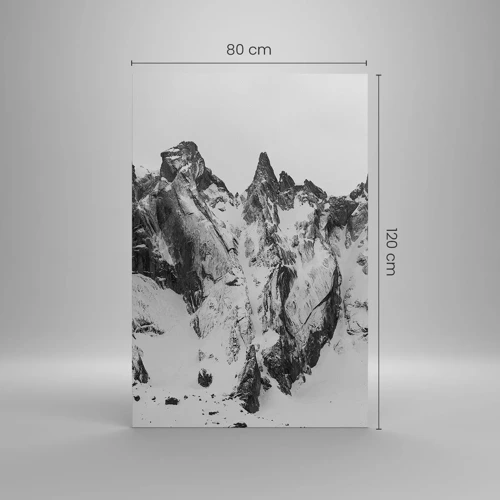 Canvas picture - Granite Ridge - 80x120 cm