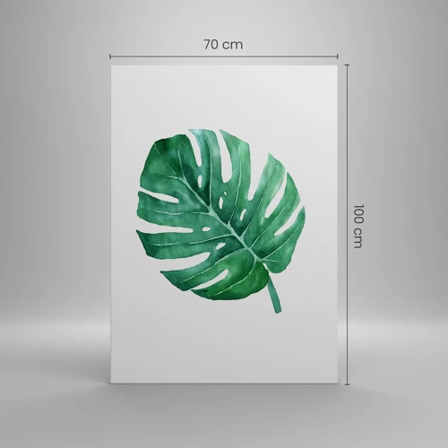 Canvas picture - Green Concept - 70x100 cm