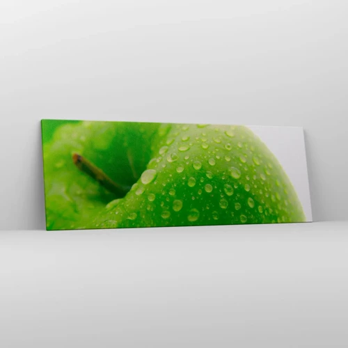 Canvas picture - Green, Cool Freshenss - 140x50 cm