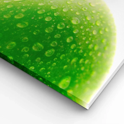 Canvas picture - Green, Cool Freshenss - 140x50 cm