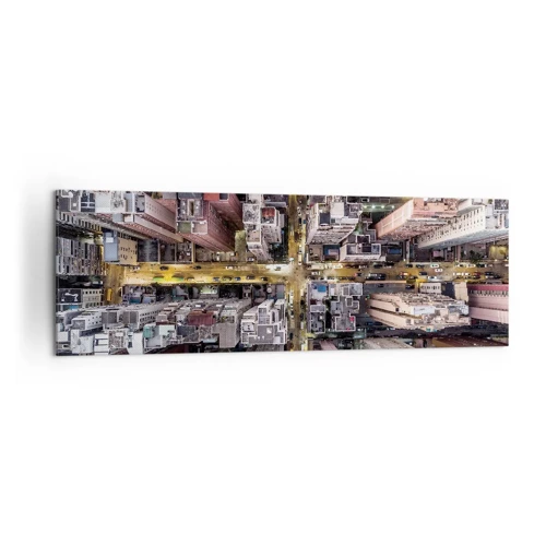 Canvas picture - Greetings from Hong Kong - 160x50 cm