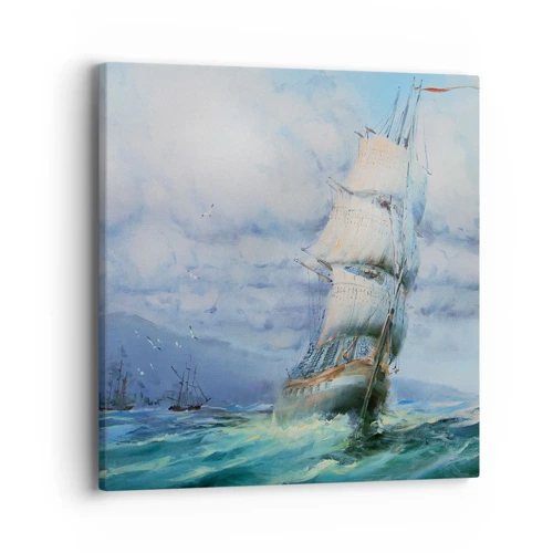 Canvas picture - Happy Winds - 40x40 cm