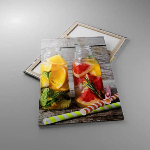 Canvas picture - Healthy by Nature - 80x120 cm