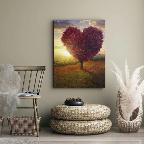 Canvas picture - Heart Wrenching - 45x80 cm