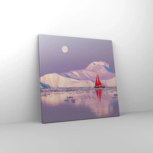 Canvas picture - Heat of the Sail, Cold of the Ice - 40x40 cm
