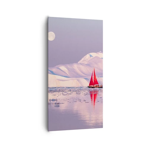 Canvas picture - Heat of the Sail, Cold of the Ice - 65x120 cm