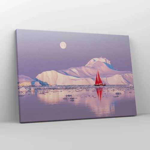 Canvas picture - Heat of the Sail, Cold of the Ice - 70x50 cm