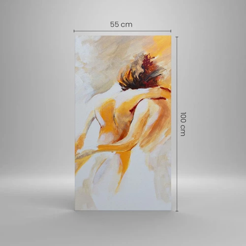 Canvas picture - Heavenly Embrace - 55x100 cm