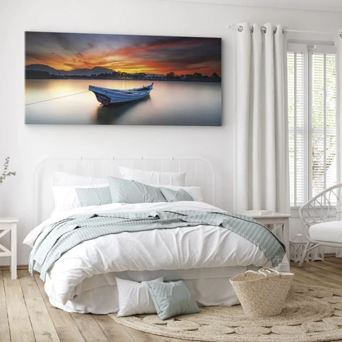 Canvas picture - Here Comes a Good Night - 120x50 cm