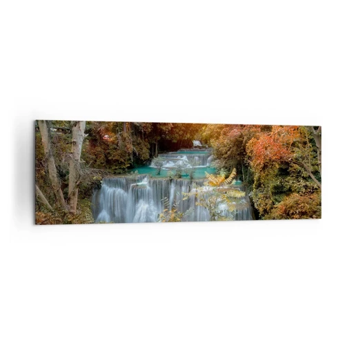 Canvas picture - Hidden Forest Treasure - 160x50 cm