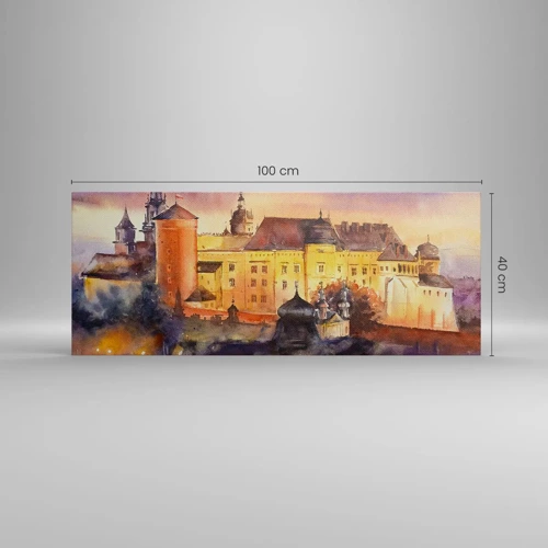 Canvas picture - History and Fairytale - 100x40 cm