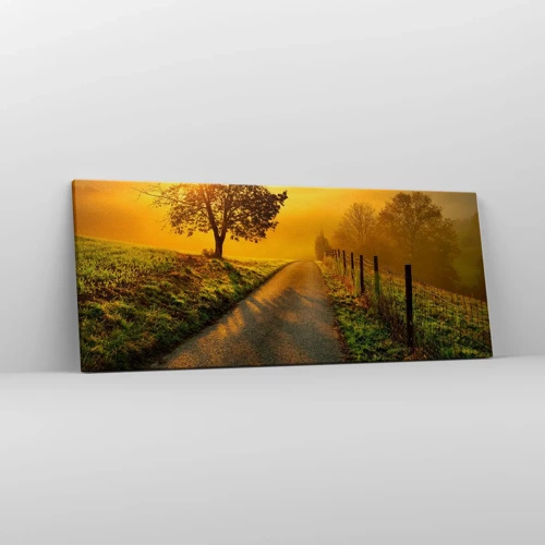 Canvas picture - Honey Afternoon - 100x40 cm