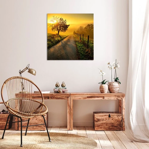 Canvas picture - Honey Afternoon - 40x40 cm
