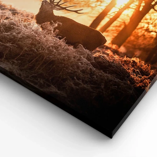 Canvas picture - Hunter's Dream - 45x80 cm