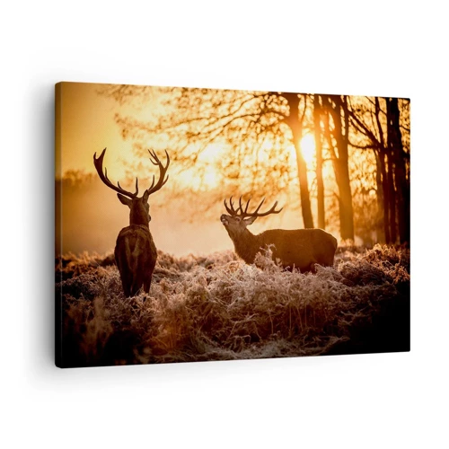 Canvas picture - Hunter's Dream - 70x50 cm