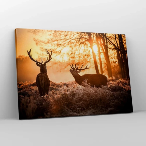 Canvas picture - Hunter's Dream - 70x50 cm